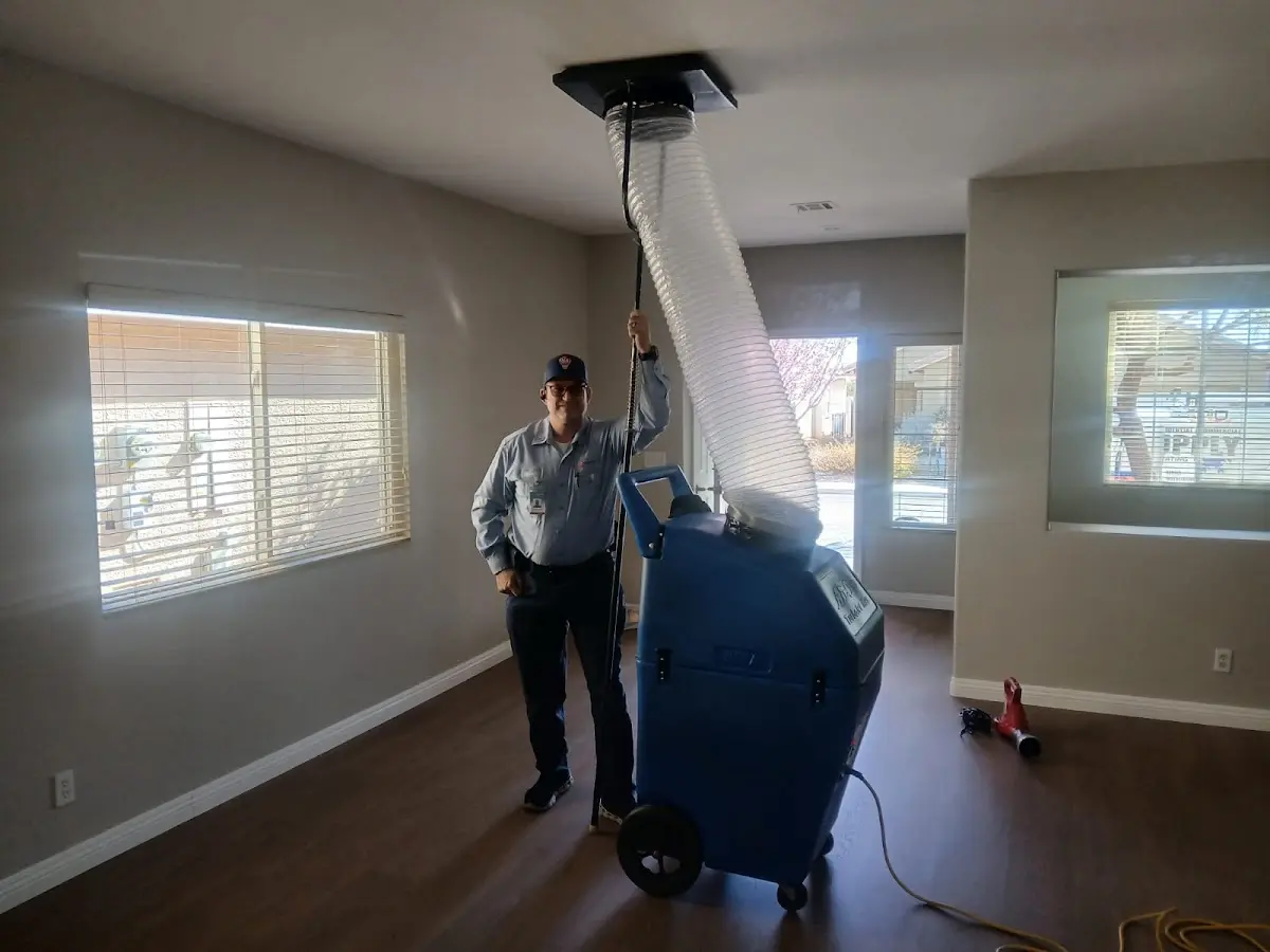 Professional Dryer Vent Cleaning work inside a Paloma Creek South home